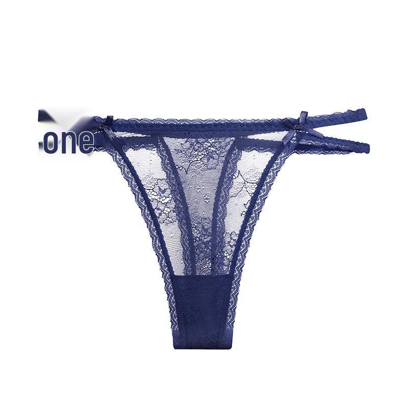 Plus Size Lace Low-Waist Thong - European & American Style