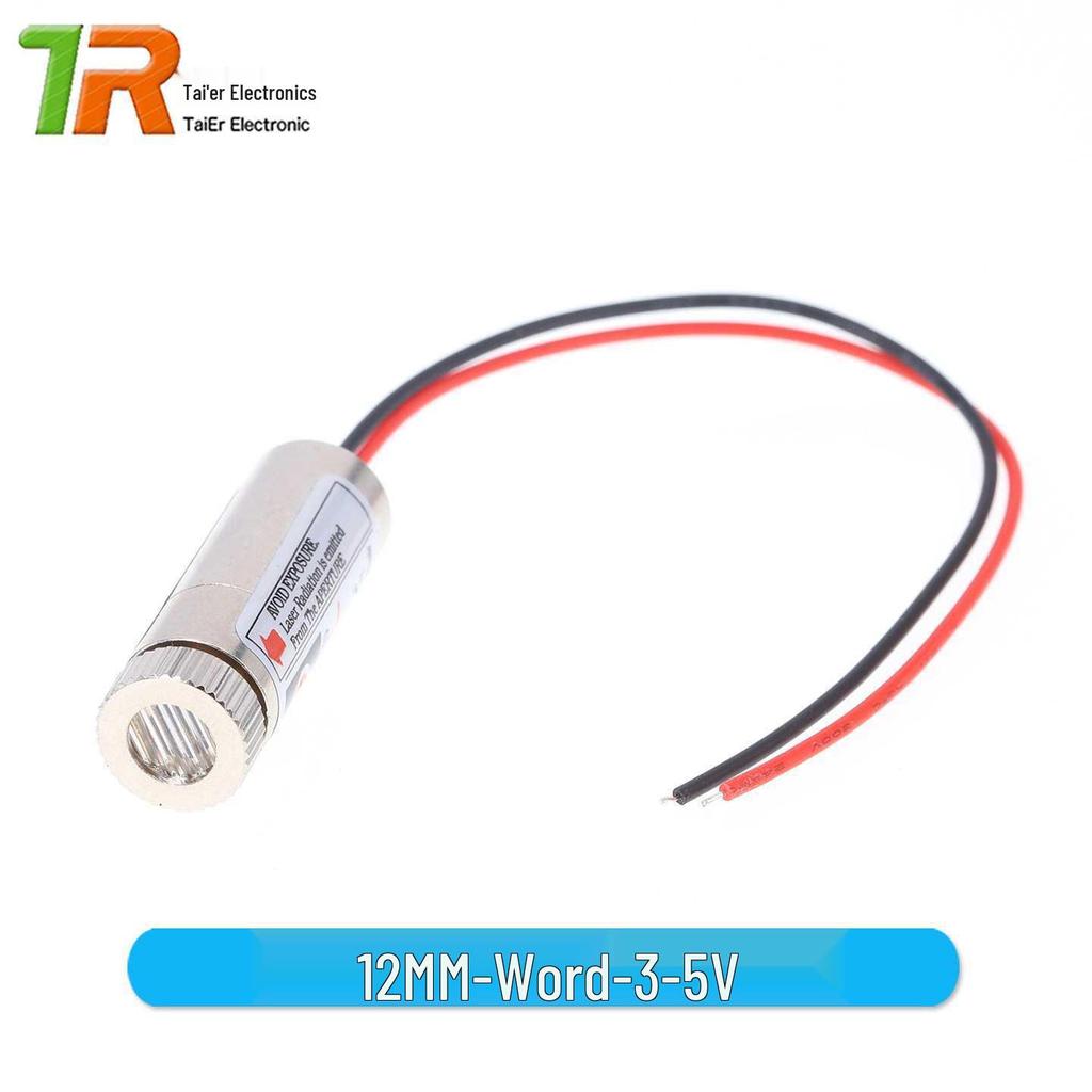 3V-5V 5mW Red Dot & Line Laser Diode, Copper Semiconductor, 6-12MM Diameter