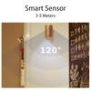 LED Motion Sensor Wall Light Magnetic Mounted USB Rechargeable Night Lamp Dimmable Ambient Lighting for Hallway Stairs Bedroom