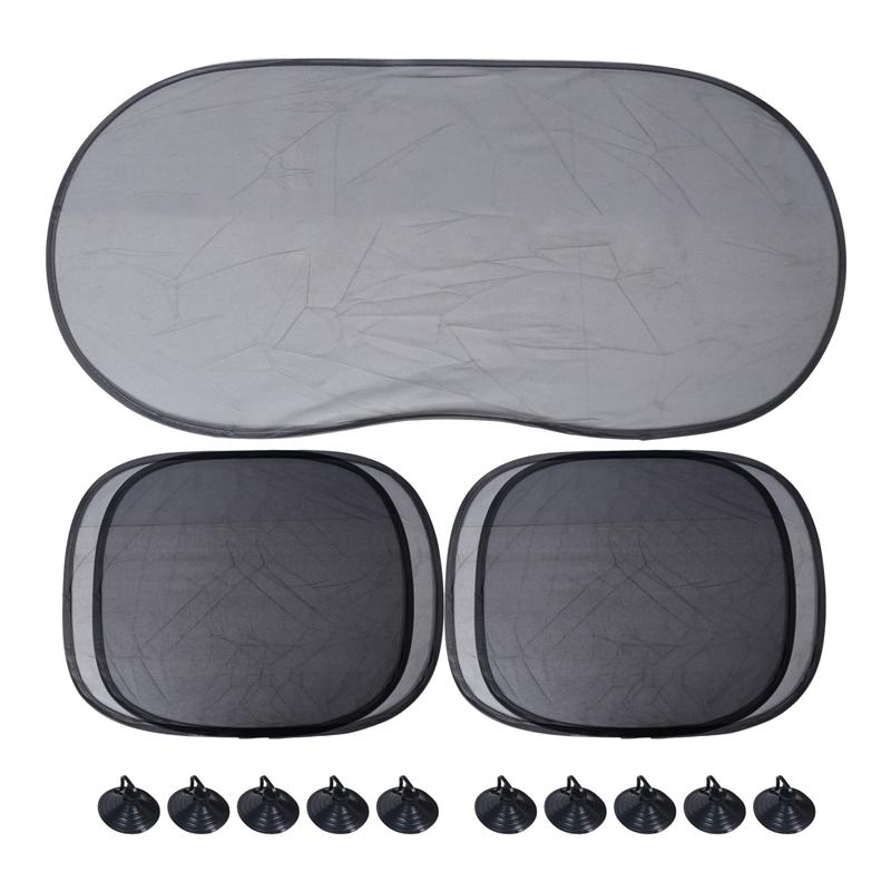 A51K-Car Window Shades,5 Pack Car Sun Shade For Side And Rear Window,Spf 30+ Protect Your Kids/Pets In Back Seat,Blocks Over 98%