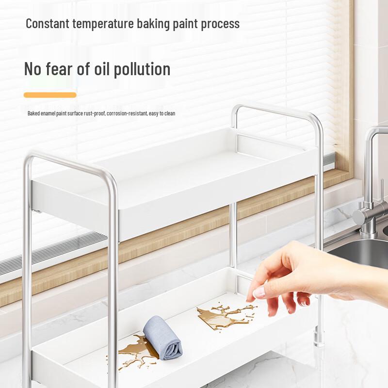 3-Tier Stainless Steel Kitchen Spice Rack