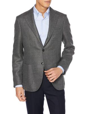 Barba Business Casual Størrelse 46 Herre Blazer, Grå, (LAR)