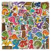 10/30/50pcs Cute Funny Dinosaur Reading Stickers Kawaii Animal Cartoon Decals DIY Scrapbook Phone Case Luggage Sticker