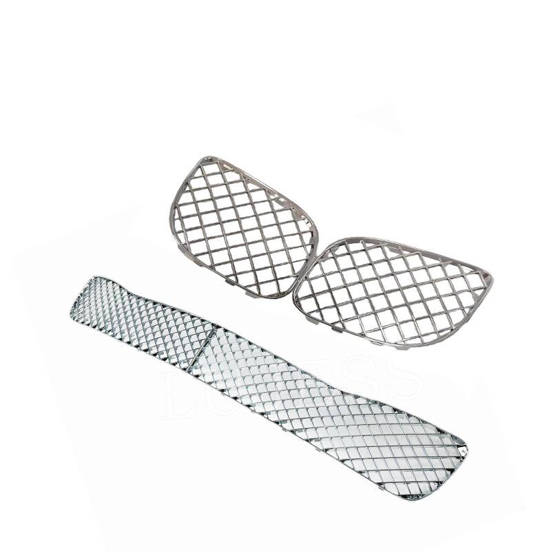 Bentley 2009-2012 Flying Spur Front Bumper Center Grille Vent with Chrome Delete