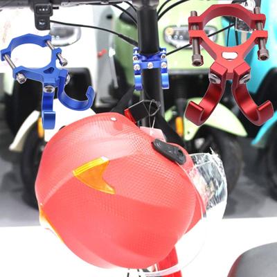 Electric Scooter Helmet Hook Universal Motorcycle Handlebars Hook Aluminum Alloy for 18-35mm Bike Handlebar