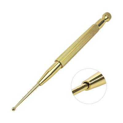 Ear and Body Point Probe Brass Ear Acupuncture Point Probe Stimulator Acupuncture Pen Massage Tool