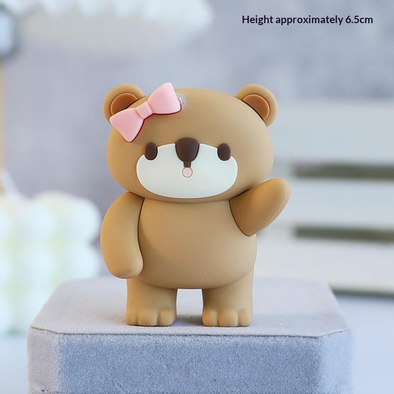 Topo de Bolo Balão de Ar Quente Azul Rosa Festa de Revelação de Gênero Decoração de Bolo Crianças Meninos Meninas Suprimentos para Festa de Aniversário Chá de Bebê