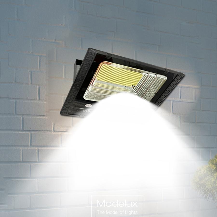 Solar Power Light Led Flood Light Indoor Outdoor Lighting Street Lamp w/ Remote