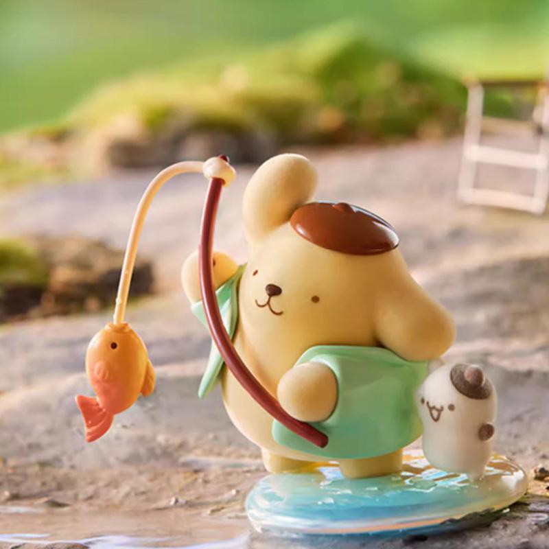MINISO Pom Pom Purin The Four Seasons Series Blind Box PomPomPurin Anime Action Figure Surprise Bag Collection Models Toys Gifts