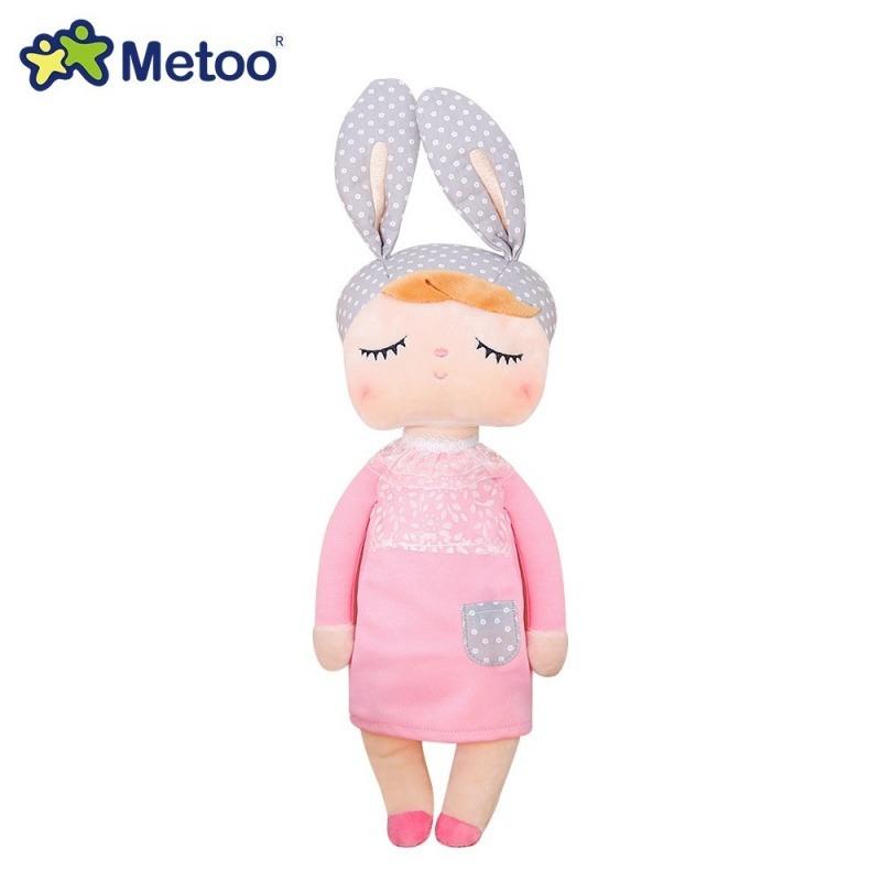 Original Metoo Dream Bunny Angela13-inch Plush Doll Girly Cute Stuffed Toys Birthday Gifts For Kids Baby