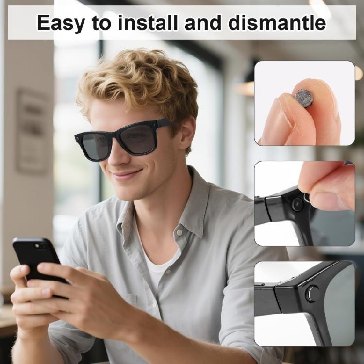 4/12/20Pcs Lightweight Eyeshade For Intelligent Glasses Improves Quality Outdoor Photography Video Accessories