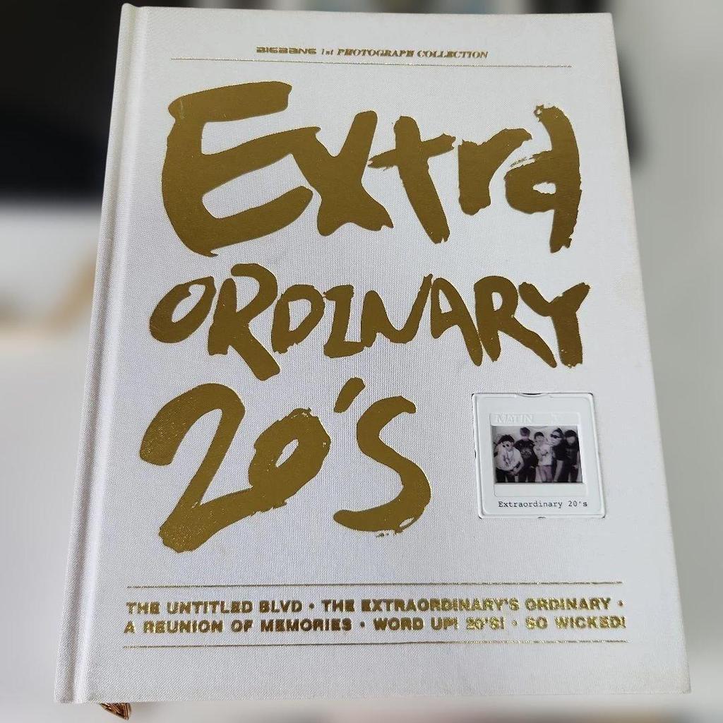 [USED] BIGBANG Extra Ordinary 20's Photobook