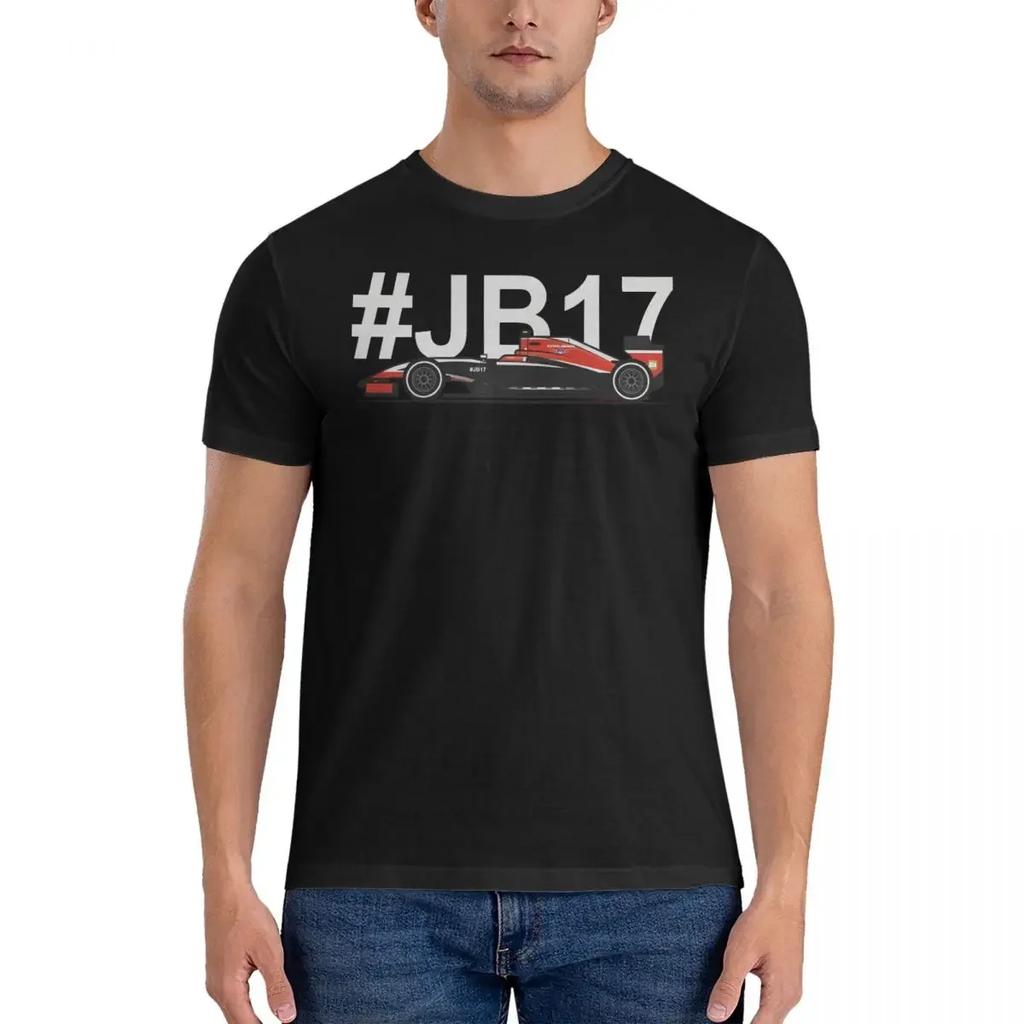 Jules Bianchi Short Sleeve Tees Summer Clothing Creative Jules Bianchi 17 MR03 T-Shirt for O Neck 100% Cotton T Shirts 2024