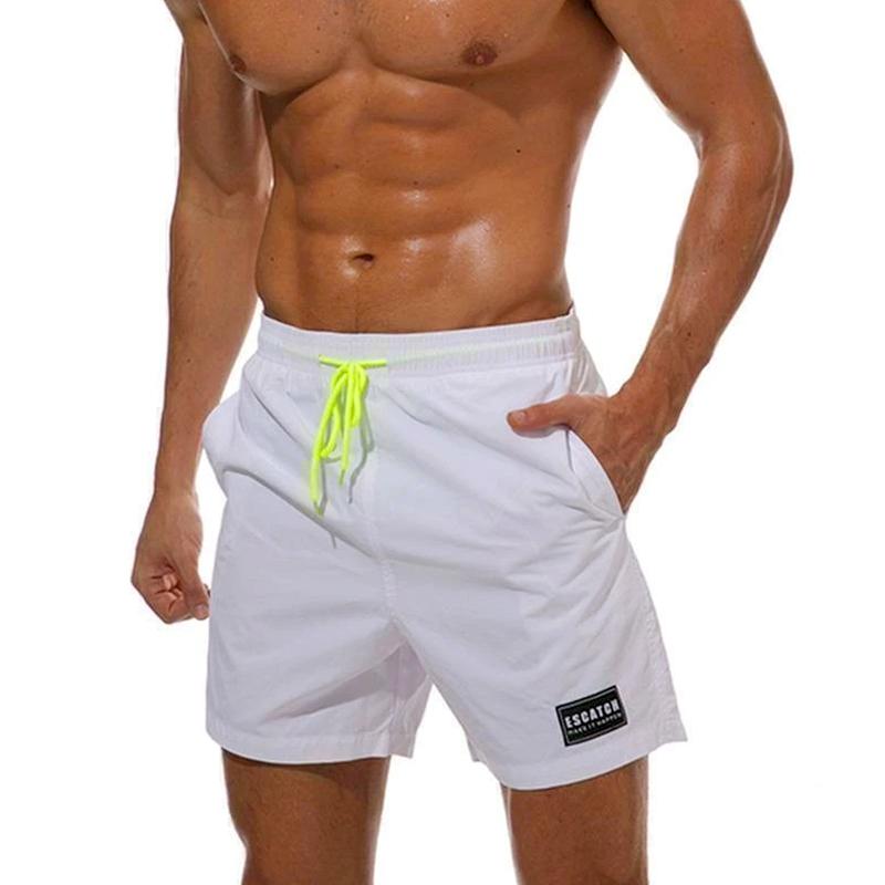 1Pc Beach Holiday Shorts Swimwear Swimming Board Summer Men Polyester Fiber Surf Shorts