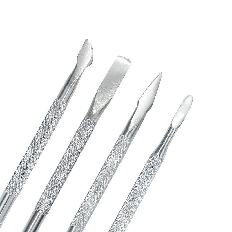 1Pcs Stainless Steel Double Head Cuticle Pusher for Manicure Tools for Nails Art Non-Slip Nail Cuticle Remover Accessories