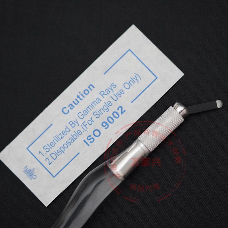 0.18mm Black Silk Microblading Needle for Lip & Eyeliner Tattoo