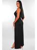 2023 Summer Multi-Color Deep V Slit Bandage Dress - Women's Long Dress for Nightclubs