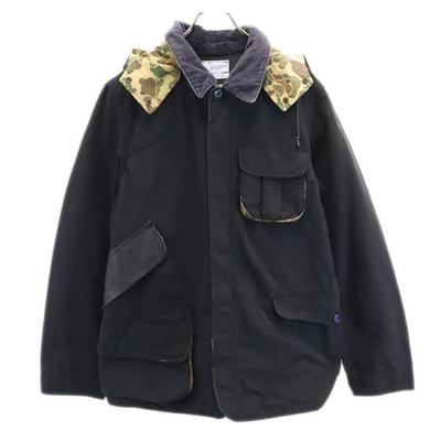 HINSON Work Jacket L Black Series Hood Men's Used