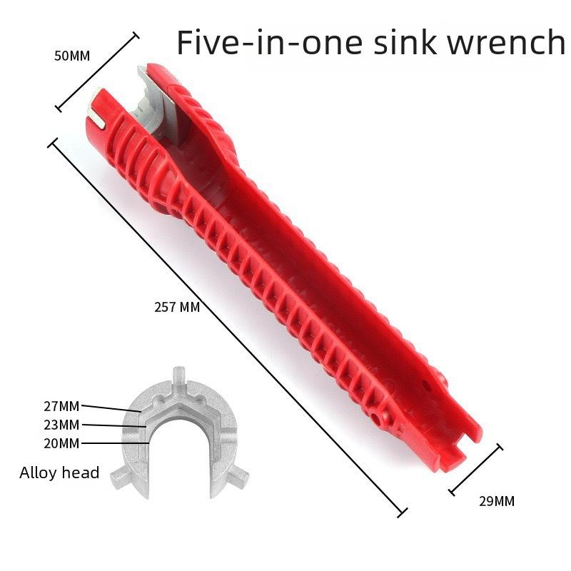Bathroom Sink Plumbing Wrench: Water Pipe & Faucet Installation Tool