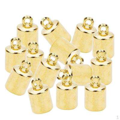 (100 ensembles)Embouts de Cordon en Cuir à Franges Capuchons pour Cords ou Perles 6mm/10mm Charms dans des Colliers