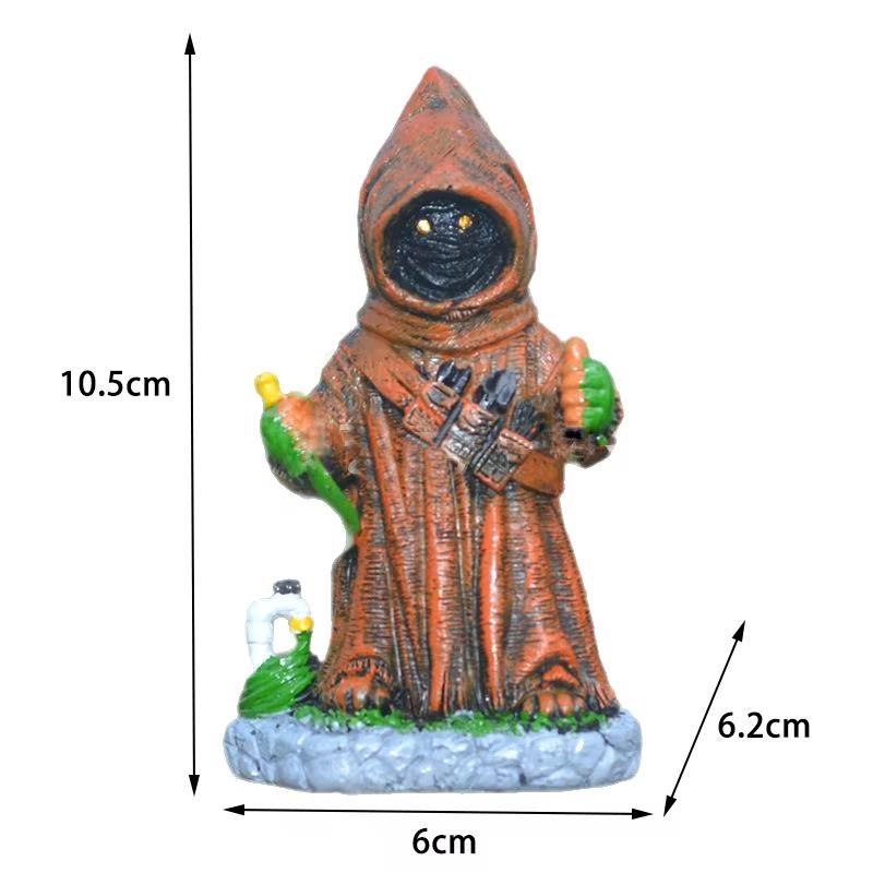 

Mini Dwarf Garden Sculpture Decorations, Magic Elf Statue Indoor And Outdoor Ornaments, Dwarf Home Patio Decoration Crafts