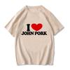 Women Funny Pig Tops Tshirt John Pork Is Calling Answer Call Phone Y2k Tee Shirt Gothic Hip Hop T-shirt Streetwear Clothes