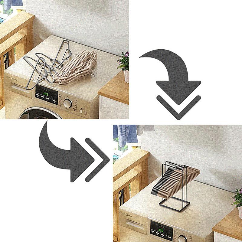 Hanger Storage Organizer Large Capacity Hanger Stacker Rack For Adults And Children Stainless Steel Detachable Space-Saving