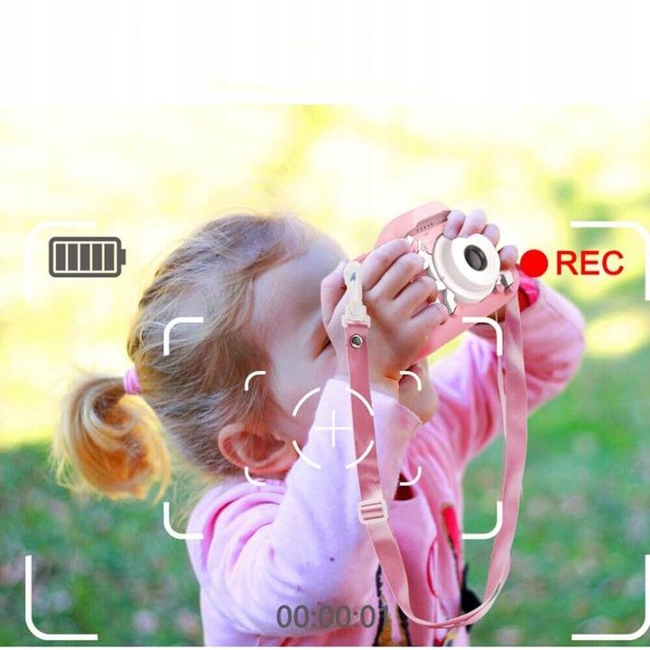 Kamera Cyfrowa Fotograficzny Zabawka Dla Dzieci, Z Karta 32 Gb I Czytnik