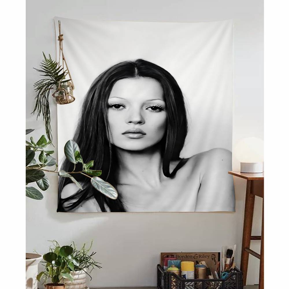 Kate Moss Modern Art Tapestry Wall Hanging Cheap Hippie Wall Hanging Bohemian Wall Tapestries Mandala Wall Hanging Sheets