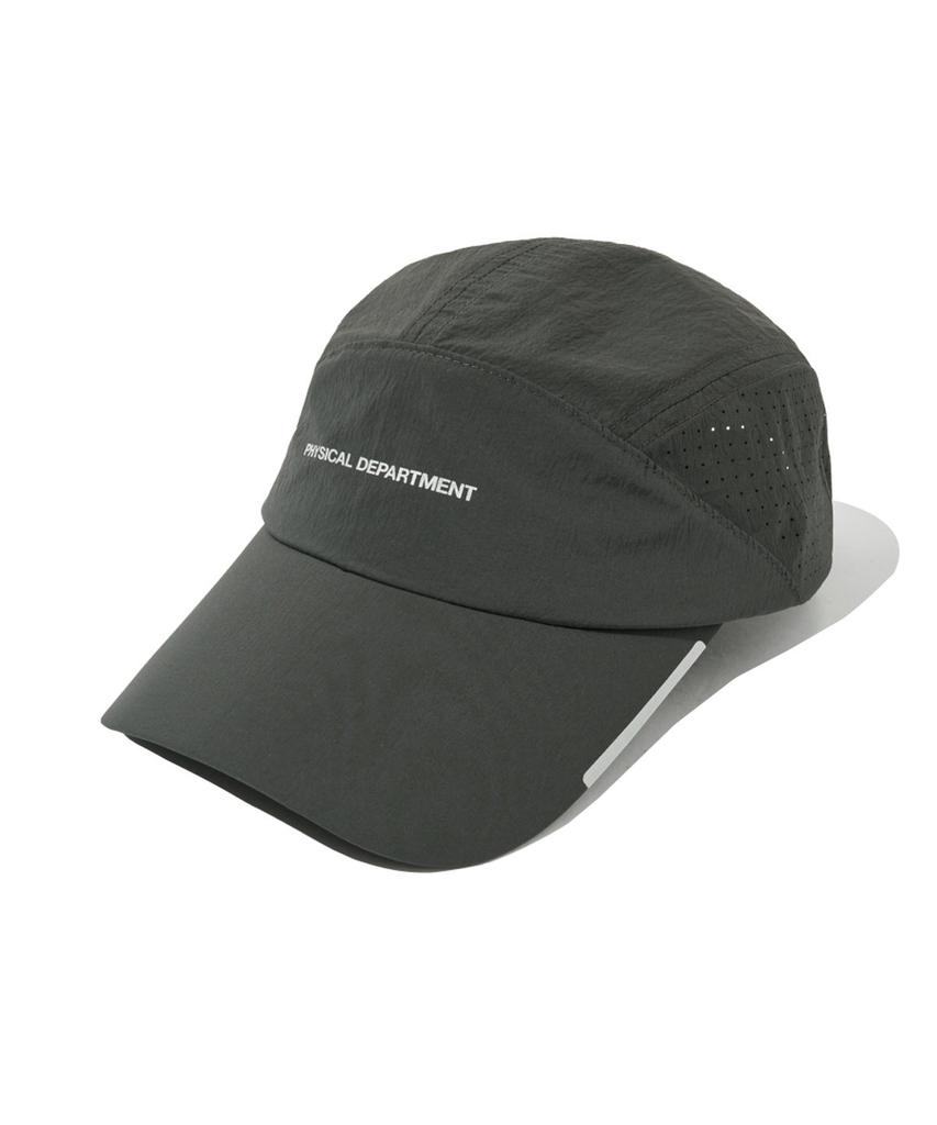 PHYSICAL DEPARTMENT Reflective Running Cap Charcoal