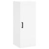 Highboard White 34.5 X 34 X 180 Cm Particleboard
