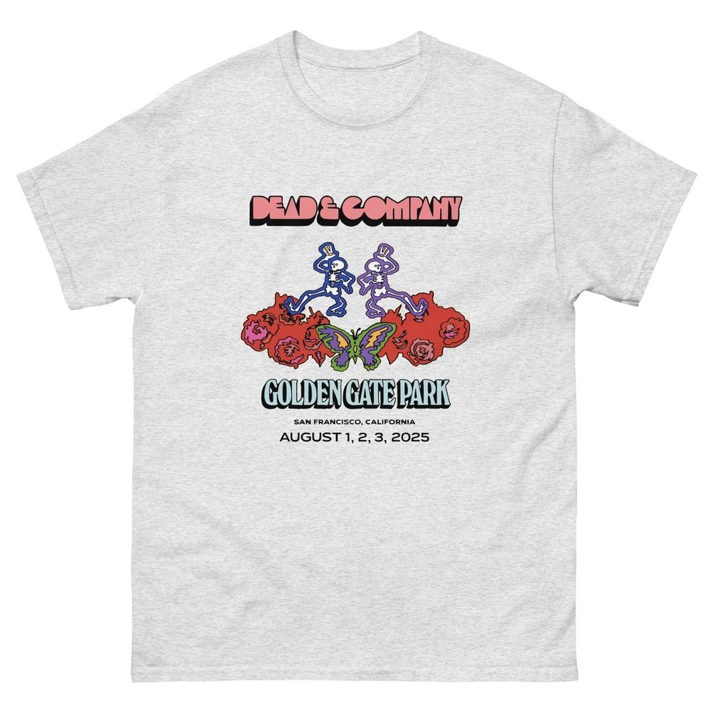 Dead amp Co 60th Grateful Dead Golden Gate Park San Francisco Unisex tee S5XL Unisex T-Shirt M