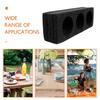 3-Hole Portable Beverage Cup Holder Tray Premium Drink Carrier for Coffee Milk Tea Cold Drinks Takeout Picnic Fast Service