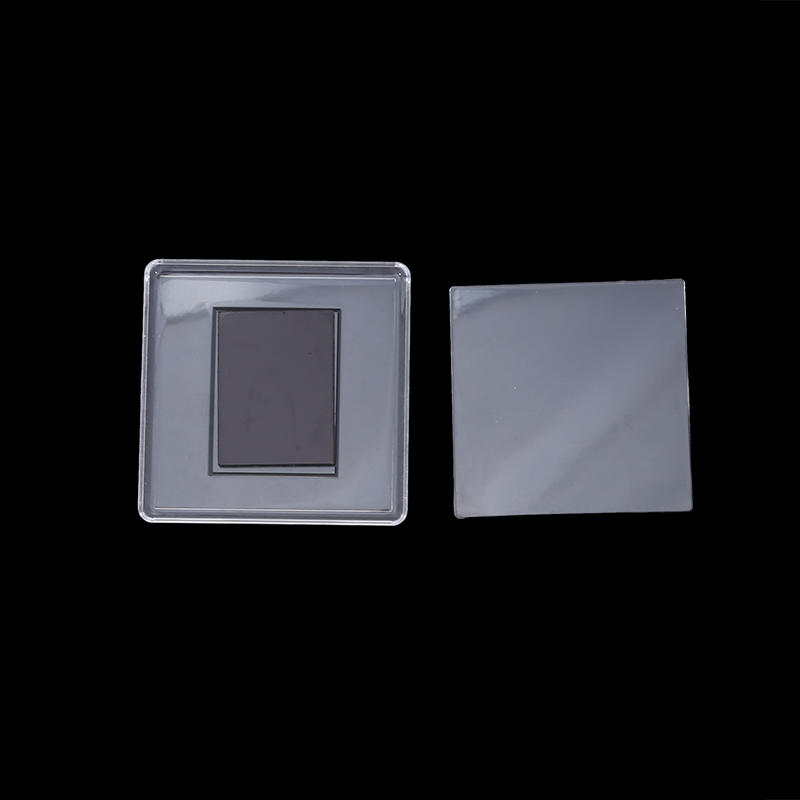 10Pcs Magnet Photo Frames Picture Insert Holders Clear Magnet Photoes Holders DIY Refrigerator Magnetic Display Holder