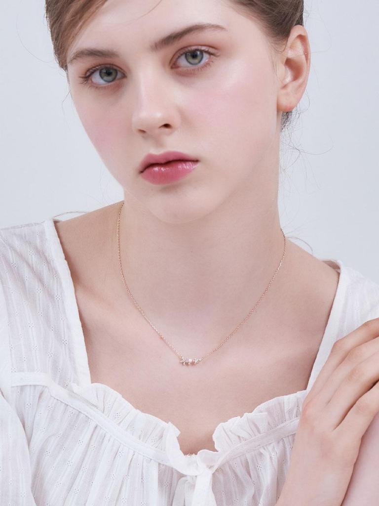 [ELLE Jewelry] Flower Necklace ELBRNN231