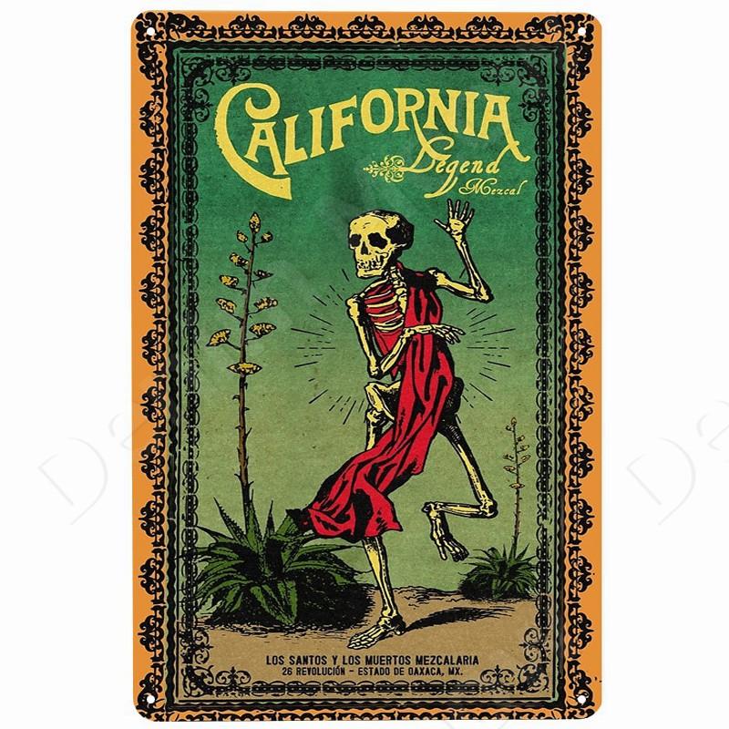 Skeleton Vintage Metal Tin Sign, You and Me We Got This Skull, Retro Plate for Bar, Pub, Cafe, Wall Decor, Love Gifts for Fam