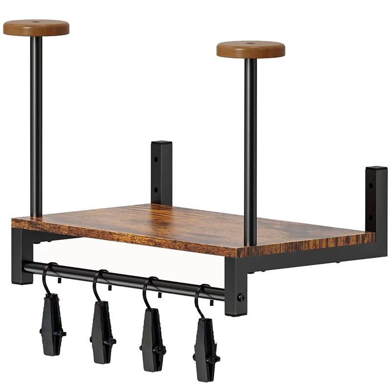 

A84E-Настенная деревянная подставка для мотоциклетного шлема и кожаной куртки-Органайзер для домашнего снаряжения