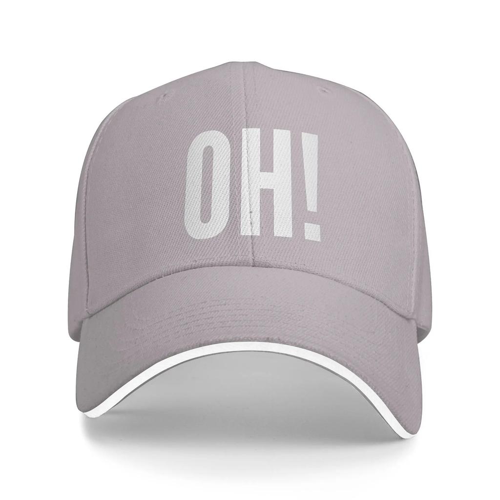 Art Letter Printed Oh Baseball Cap  Fashion Hip Hop Hats Summer Unisex Men Outdoor Gym Baseball Caps
