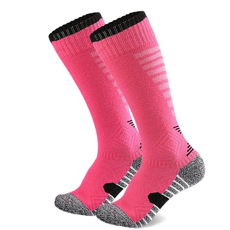 Towel Bottom Football Socks, Thickened Non-Slip Stockings At The Bottom Of The Socks, Actual Training, High Stockings, Sports Socks For Boys And Girls S code розовый