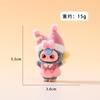 9pcsSet Witch Babythree Figure Toy Mini Baby Three Figurine Desktop Decoration Model Ornaments Toys Boys Girls Birthday Gifts