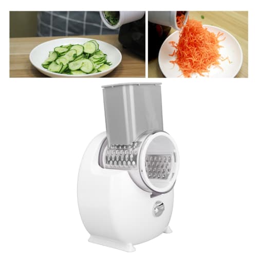 Jeffergarden Electric Slicer/Grater for Julienne, Cabbage, Carrots, and Radishes