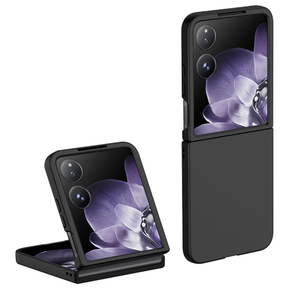 

Для Xiaomi Mix Flip 5G Чехол Приятный на ощупь Ультратонкий Жесткий ПК Чехол для телефона Black