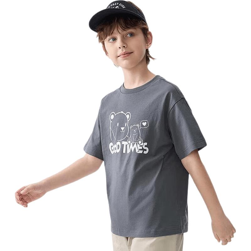 Balabala Kids' 2025 Summer Short Sleeve T-Shirt