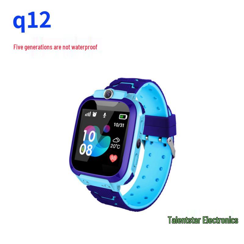 Умные водонепроницаемые детские часы-телефон с камерой и функцией звонка - Модель Q12/Q19