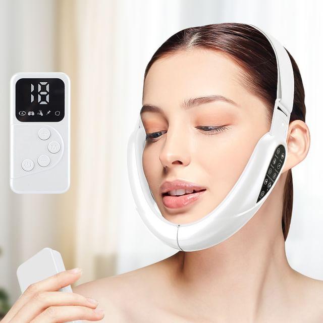 Beautyronics - USB-массажер для лица EMS с перезарядкой Pink