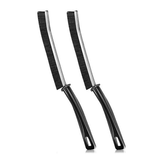 Cleaning Brush Set of 2, Gap Brush, Mini Brush, Bathroom Brush, Bath Cleaning Tools, Bend Brush, Gap Cleaning, Gap Cleaning Brush, Floor Brush,