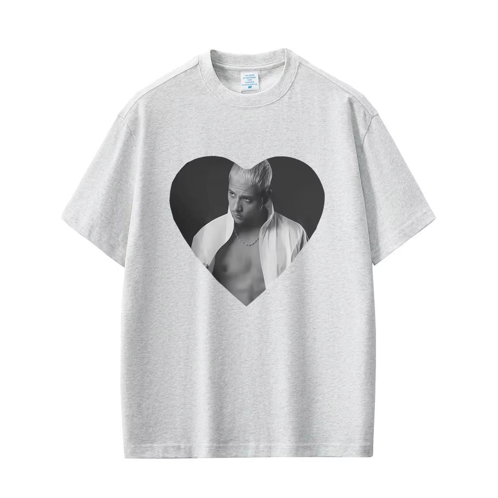 

I Love Plk Polak Graphic Tshirt 2026 Fashion Pop Music Streetwear Male Casual Cotton Unisex Vintage Hip Hop Shortsleeved Top 4XL