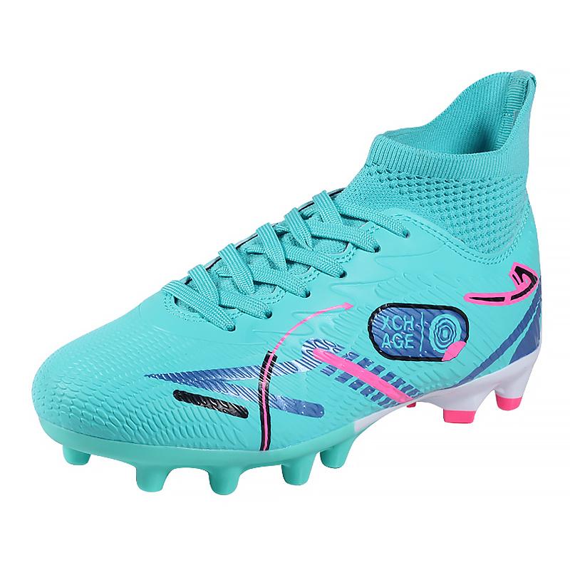 Yeni FG Çocuk Futbol Sahası Kramponları Dış Mekan Kaymaz Çocuk Erkek Futbol Ayakkabıları Topluluk Yüksek Kalite Nefes Alabilir Futsal Ayakkabıları