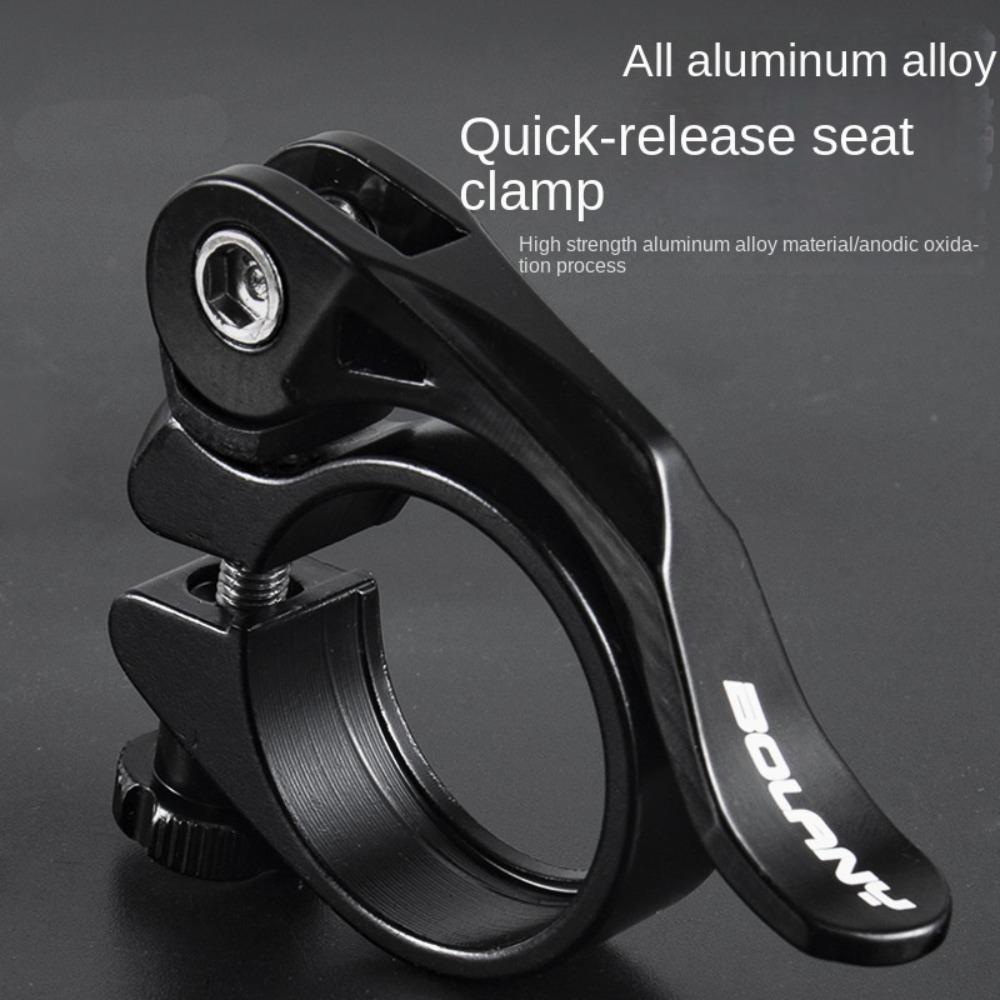 1pc Aluminium Bike Canoe Saddle Collar Bolt Wear-resistant Ultralight Quick Release Clamp  Road Bike