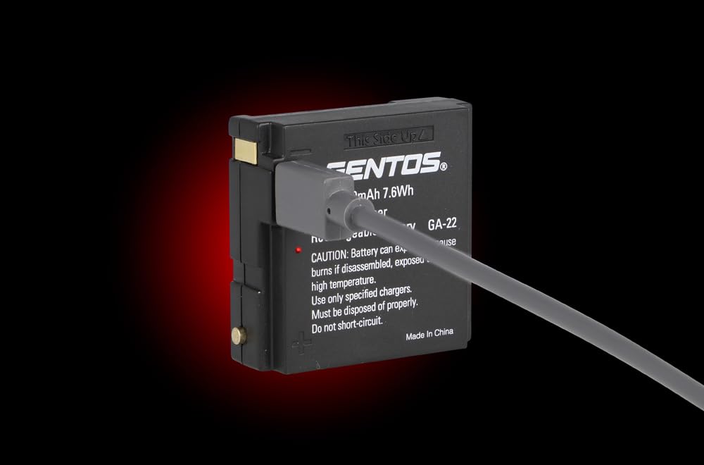 GENTOS LED headlight USB rechargeable [Brightness 550 lumens / Practical